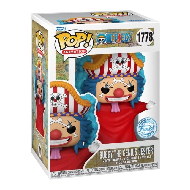 One Piece: Funko Pop! Animation - Buggy The Genius Jester (Vinyl Figure 1778)