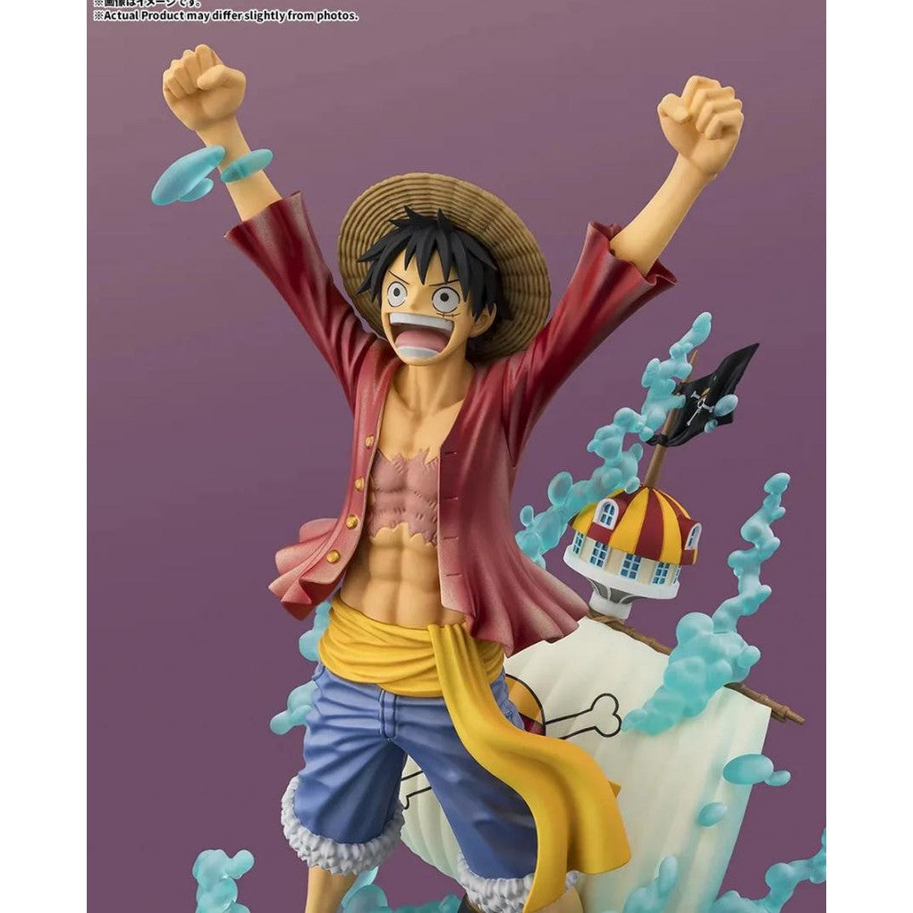 ""PRE-ORDER"" One Piece Monkey D Luffy Setting Out For The New World Figuartszero Startune