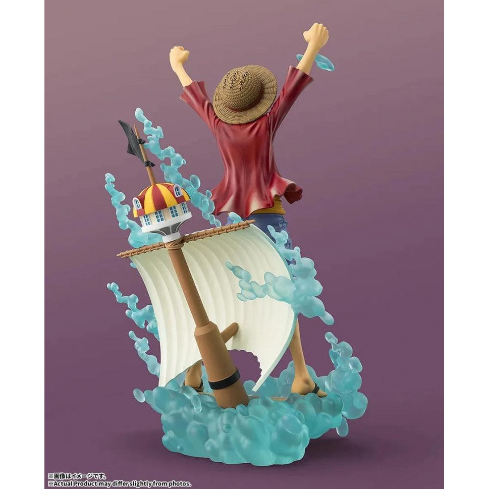 ""PRE-ORDER"" One Piece Monkey D Luffy Setting Out For The New World Figuartszero Startune
