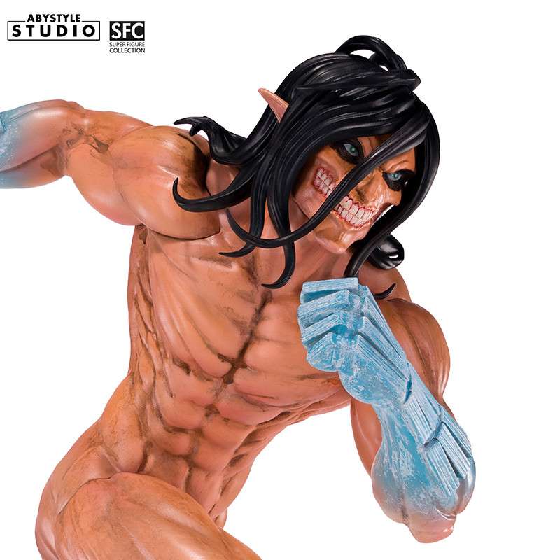 ""PRE-ORDER"" Attack On Titan Eren Titan Form 1/10 Super Figure Collection Statue