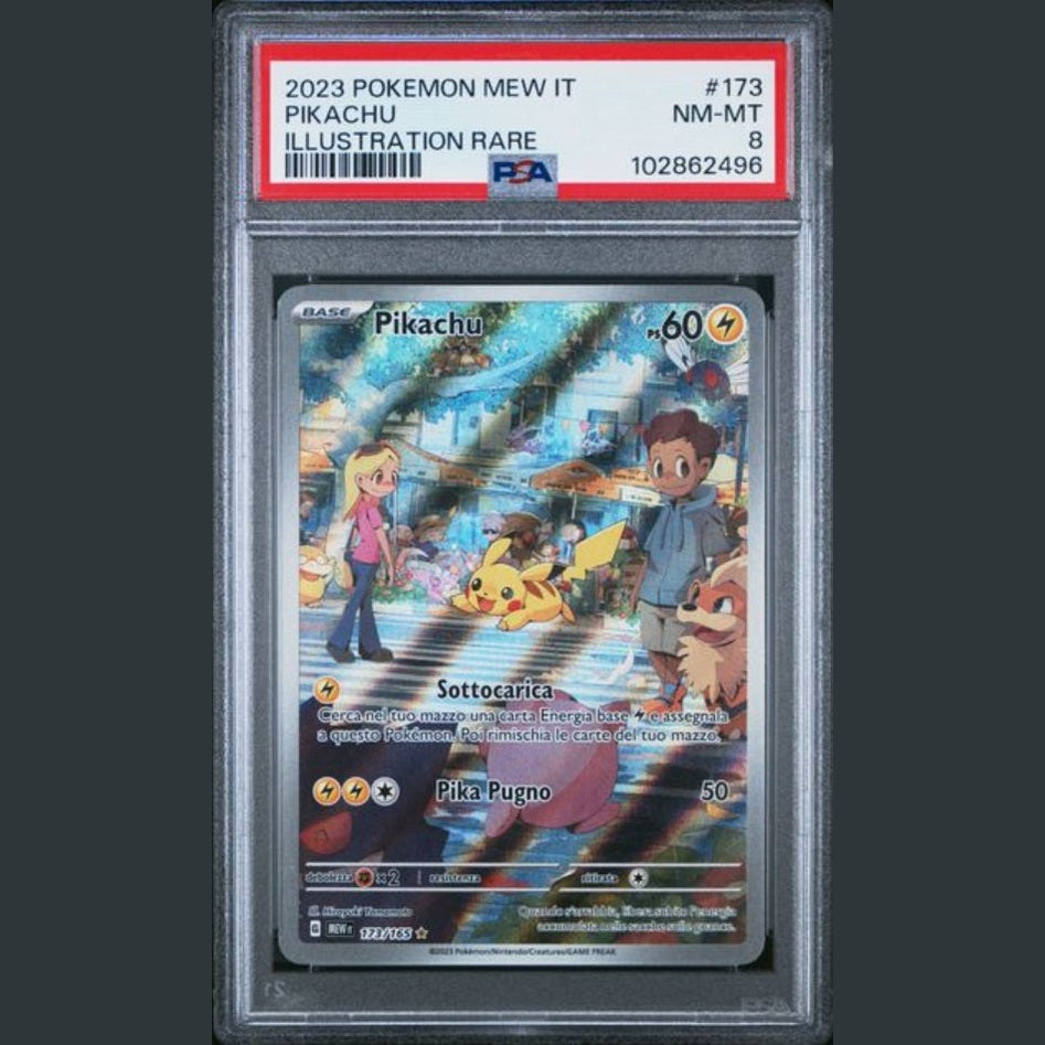 Pikachu (MEW 173) - PSA 8