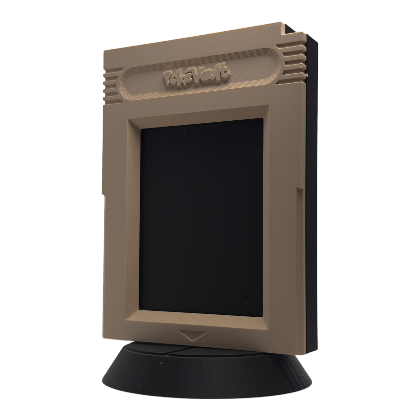 Pokè Vault Beige - Espositore magnetico per carte Pokémon (compatibile con Top Loader)