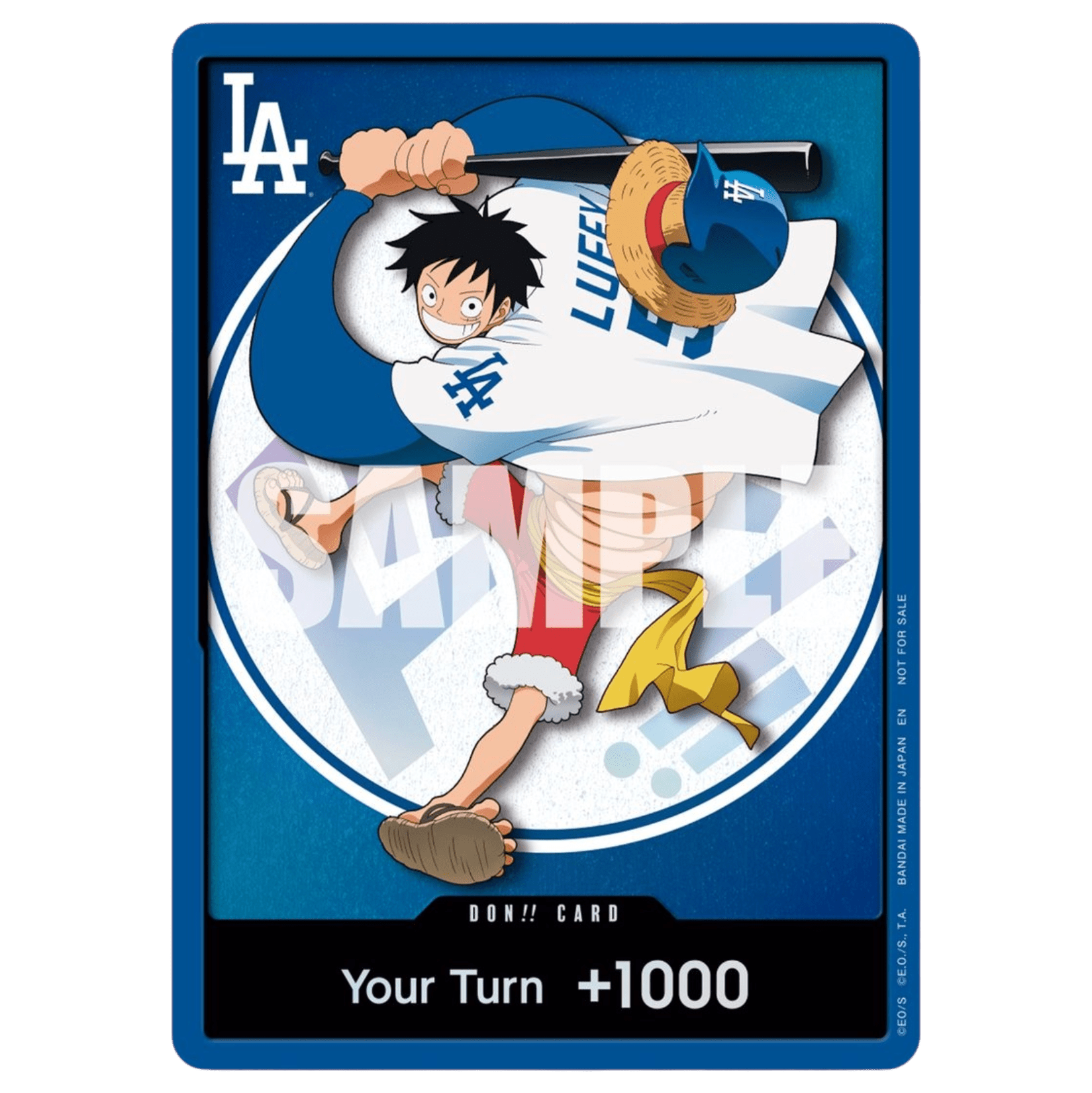 Sezione JP OP – Luffy Dodgers Don Promo