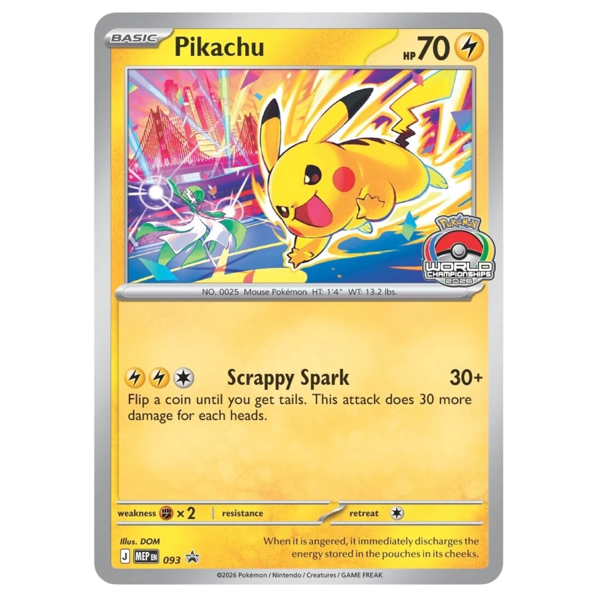 Sezione JP PKM – WCS2026 Pikachu Promo
