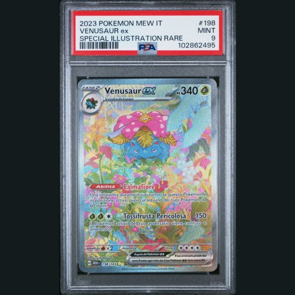 Venusaur ex (MEW 198) - PSA 9