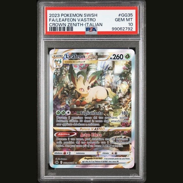 Leafeon V ASTRO (CRZ GG35) PSA 10