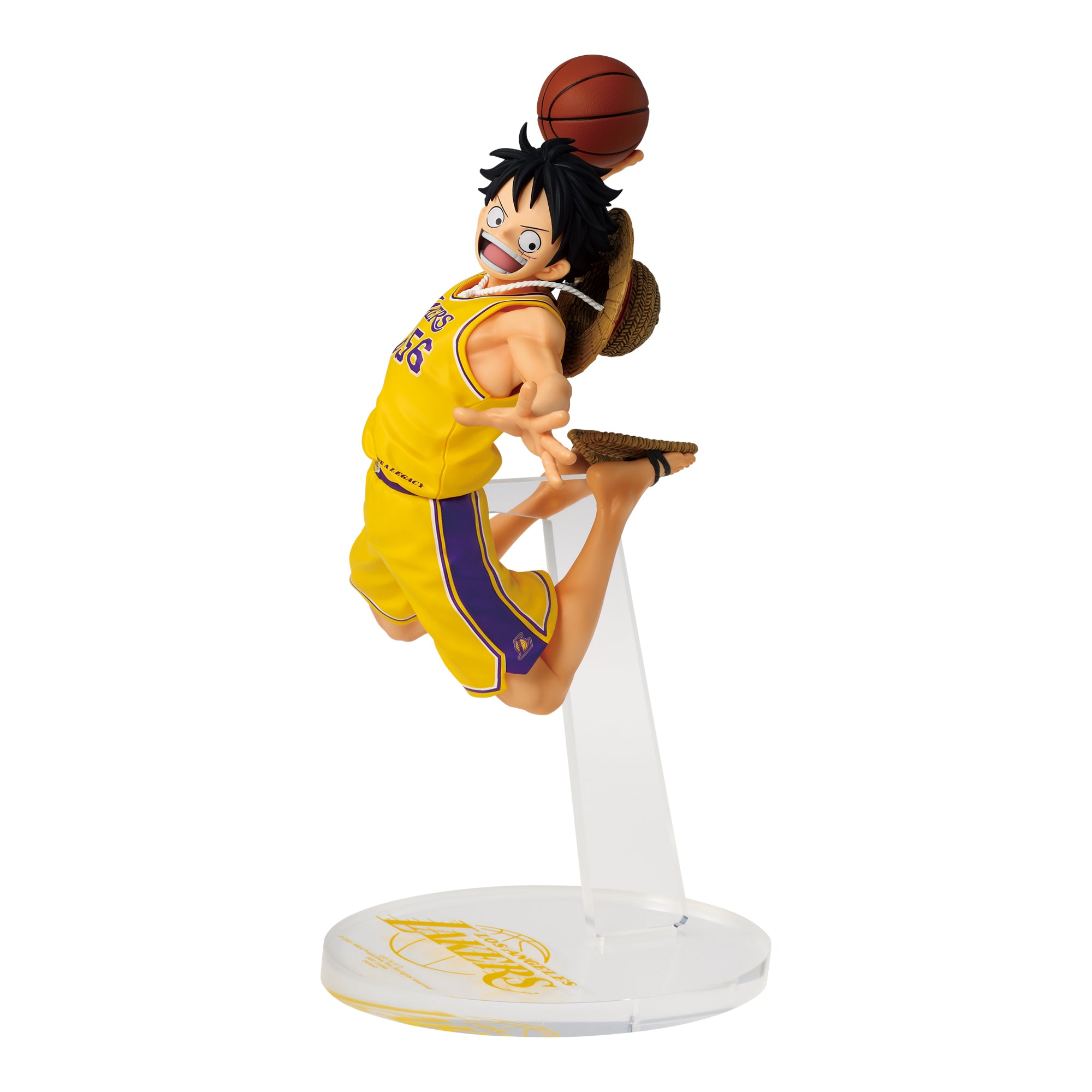""PRE-ORDER"" ONE PIECE ×NBA MASTER STARS PIECE THE MONKEY.D.LUFFY LOS ANGELES LAKERS