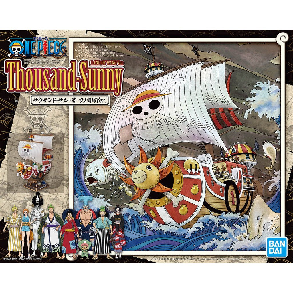 Bandai One Piece Thousand Sunny Ship Wano Country Ver. Plastic Model Kit