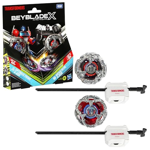 BEYBLADE-X X TRANSFORMERS - COLLABORATION MULTIPACK - PEZZO SINGOLO - OPTIMUS/MEGATRON