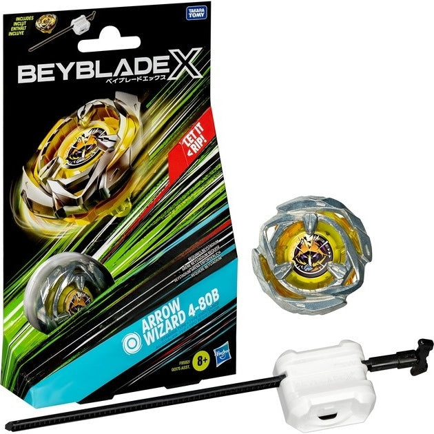 BEYBLADE-X - STARTER PACK TOP - WAVE 1 - X-ARROW WIZARD 4-80B