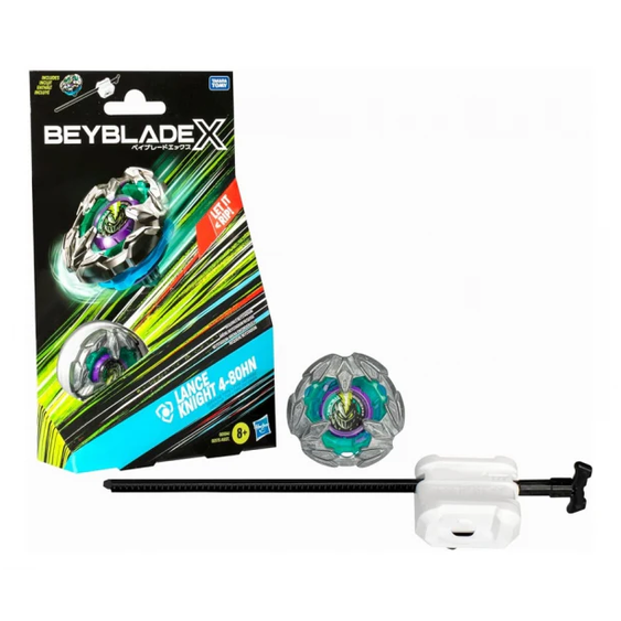 BEYBLADE-X - STARTER PACK TOP - WAVE 2 - LANCE KNIGHT 4-80HN