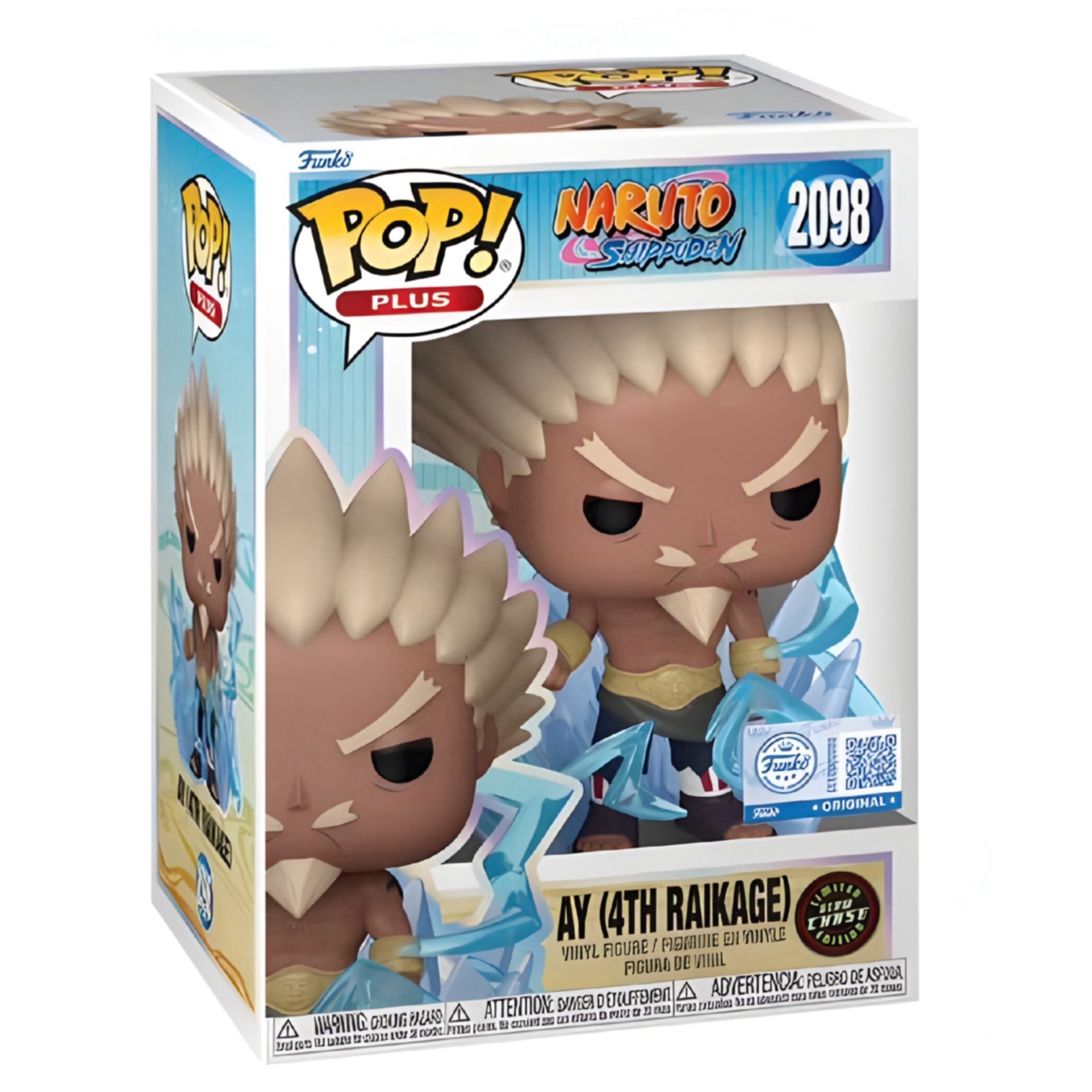""PRE-ORDER"" Naruto: Funko Pop! Plus - 4Th Raikage CHASE (Glowing)