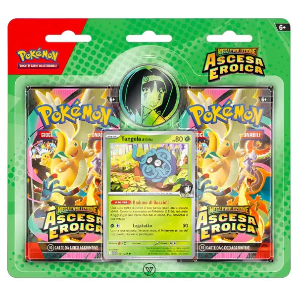 Pokémon Collezione Erika/Tangela - Megaevoluzione - Ascesa Eroica
