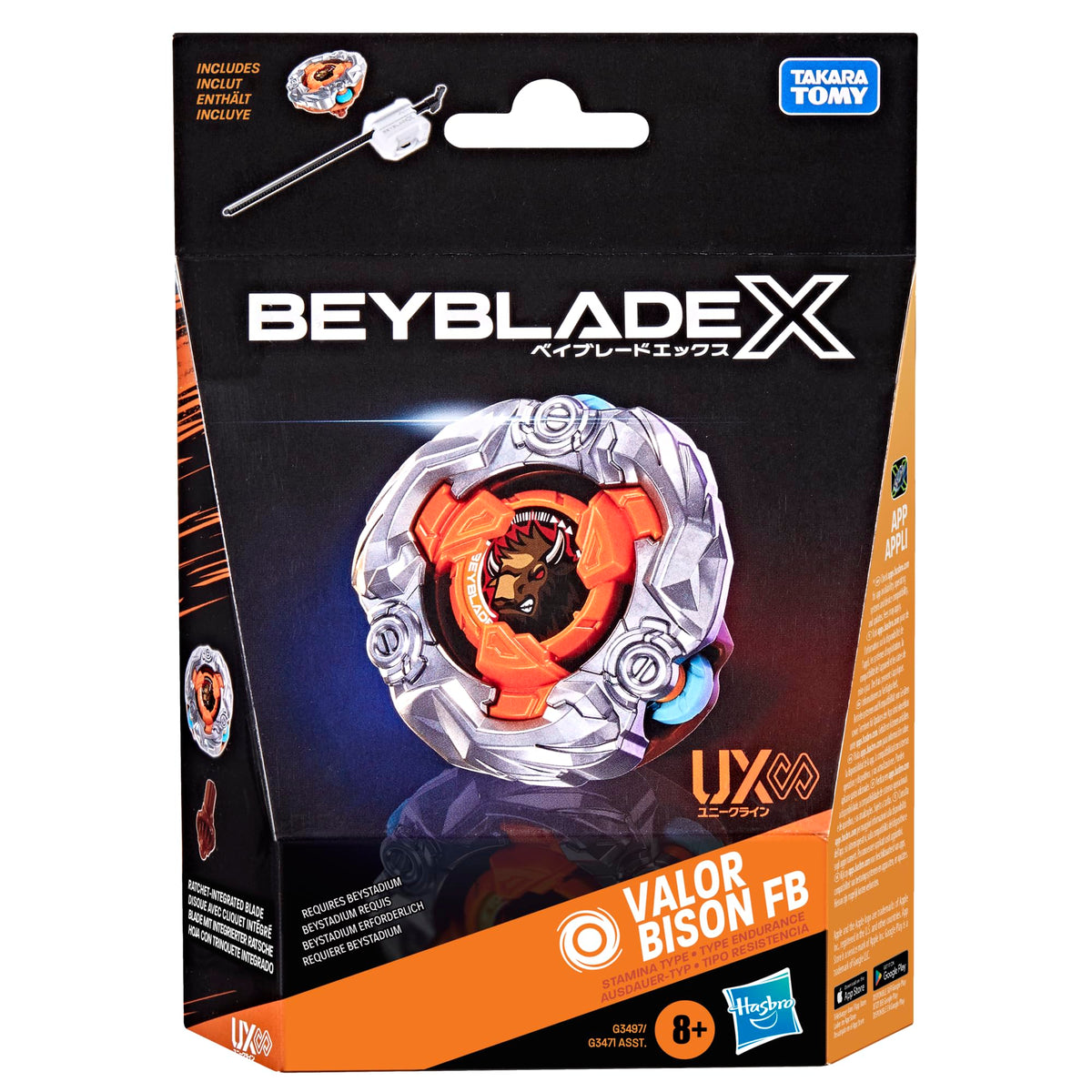 BEYBLADE-X - STARTER PACK - VALOR BISON FB