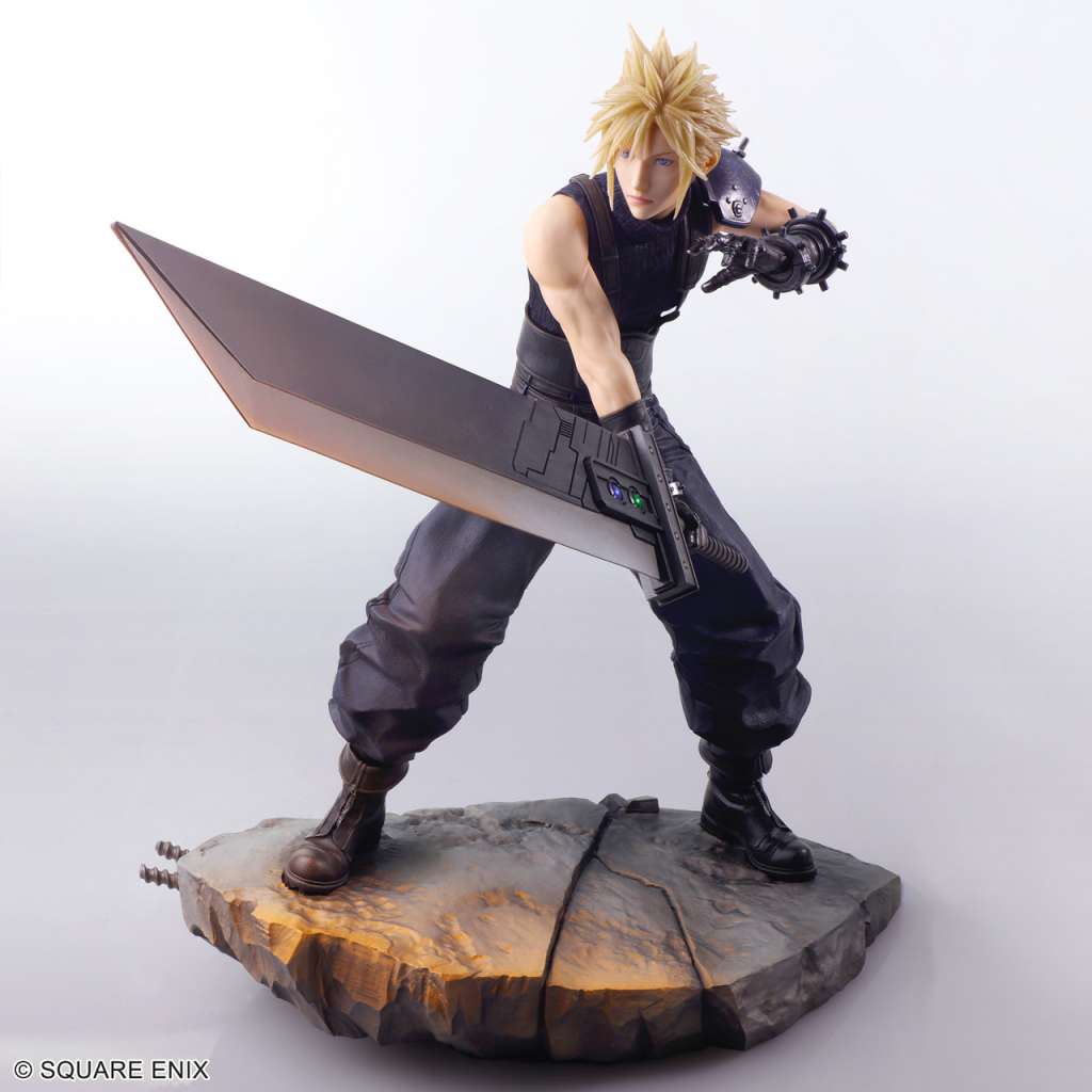 FF 7 Rebirth Cloud Strife Static Arts St