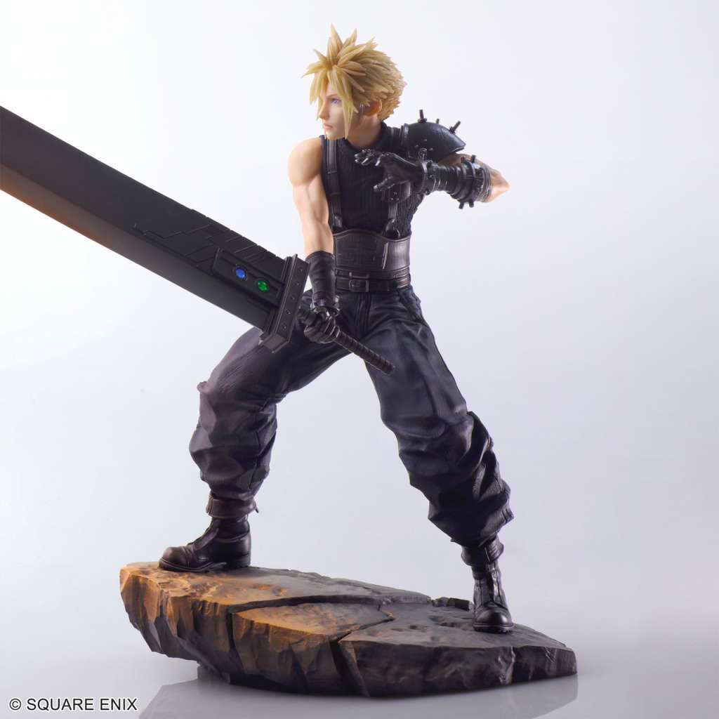 FF 7 Rebirth Cloud Strife Static Arts St