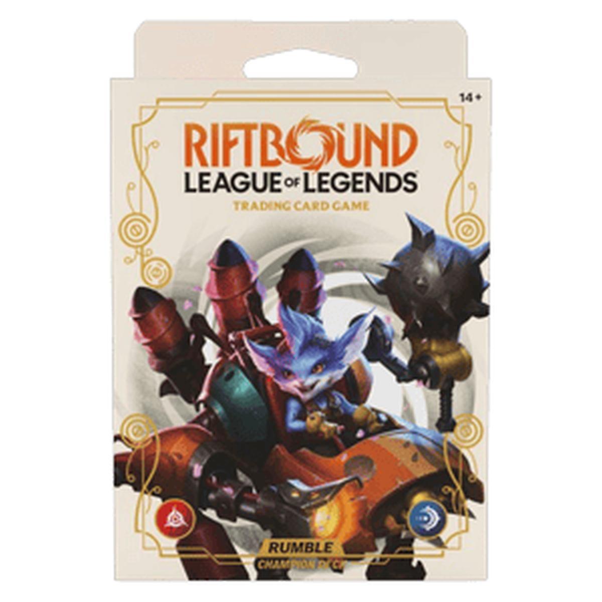 LoL Riftbound: Spiritforged- Champion Deck: Rumble