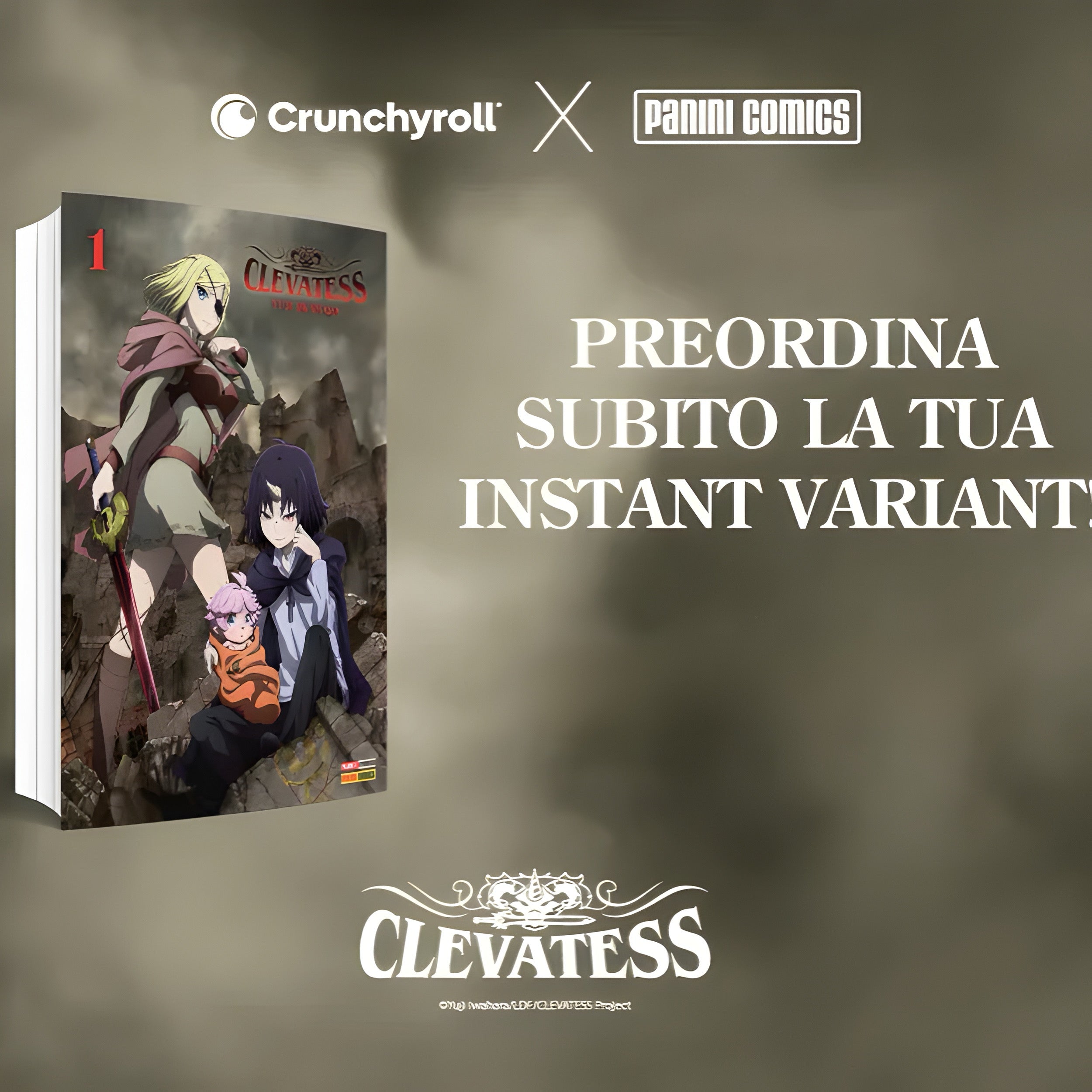 ""PRE-ORDER"" CLEVATESS 1 INSTANT VARIANT