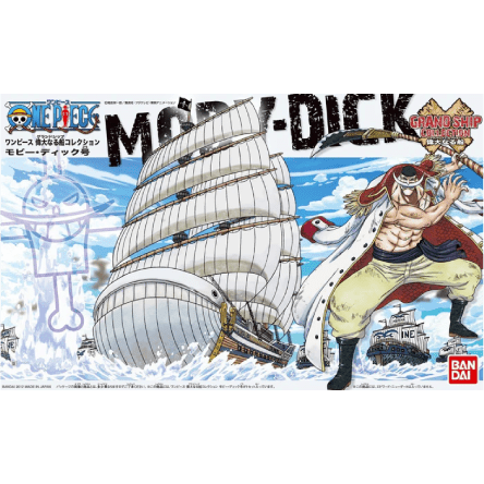 Bandai - One Piece - Grand Ship Collection Moby Dick model kit