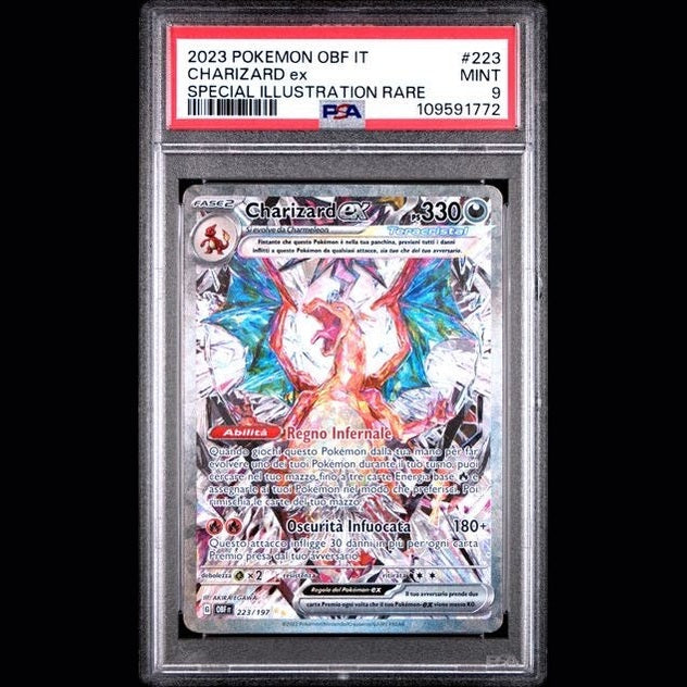 Charizard ex (OBF 223) PSA 9 - 109591772