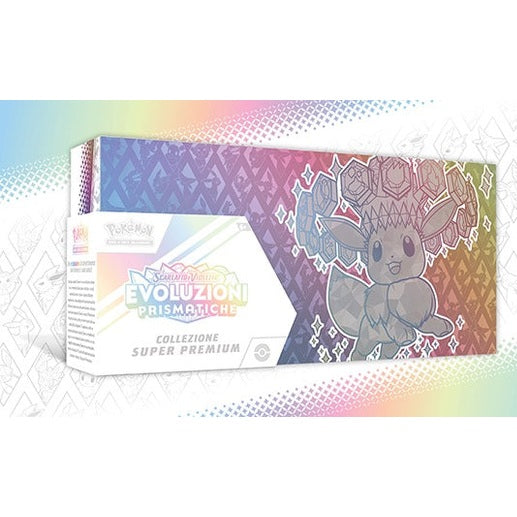 ""PRE-ORDER"" Pokemon Evoluzioni Prismatiche Collezione Super Premium ITA