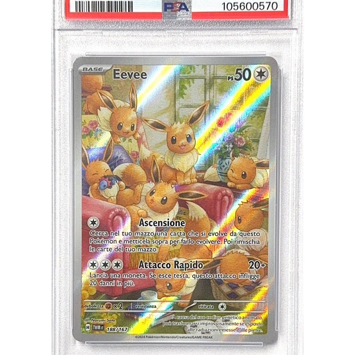 Eevee (TWM 188) - PSA 9