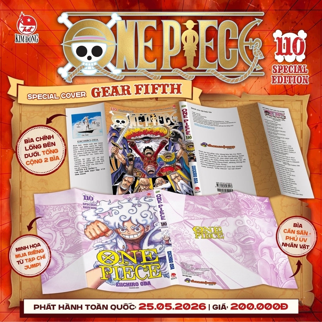 “”PRE-ORDER”” One Piece 110 Special Edition (VNM)