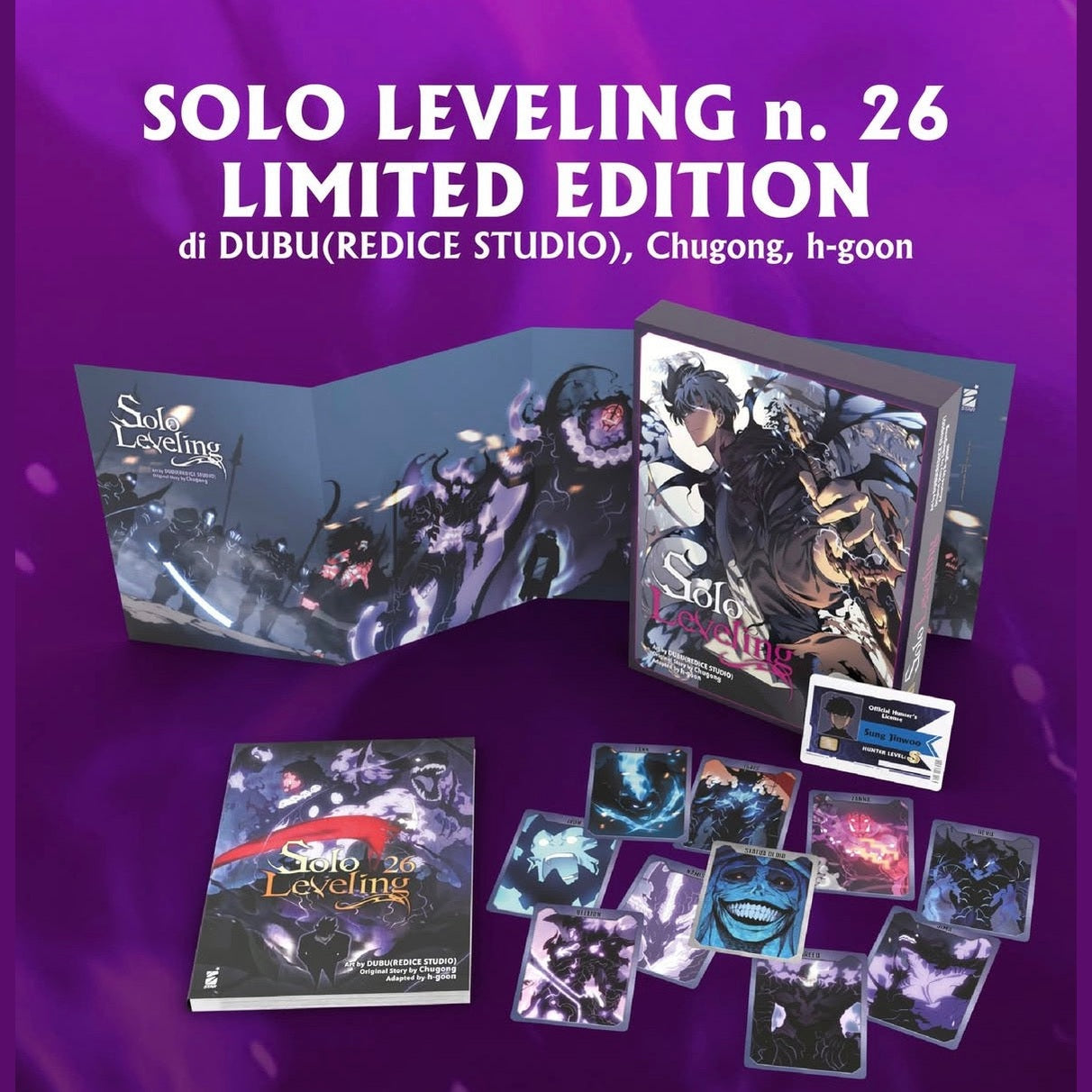 “”PRE-ORDER”” SOLO LEVELING 26 LIMITED EDITION