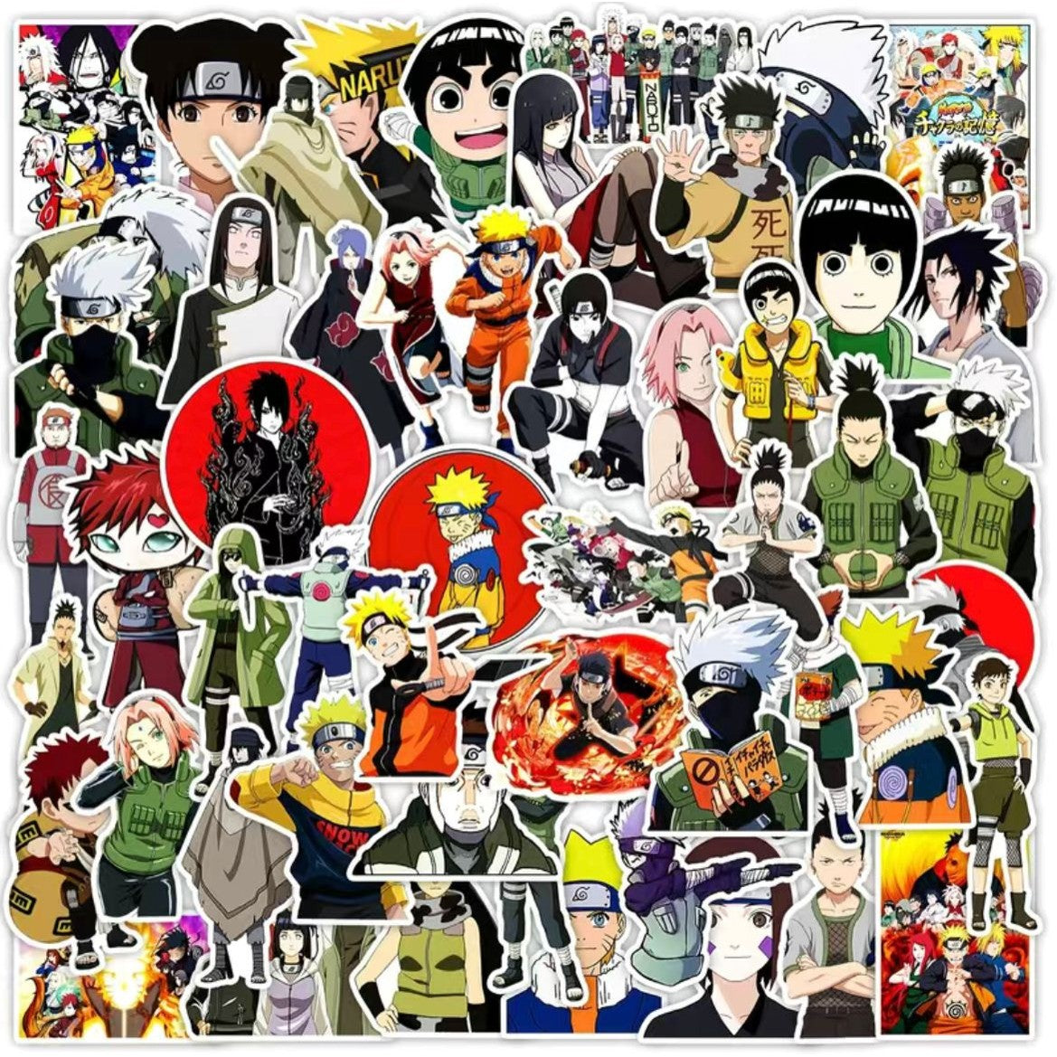 Sticker Pack Anime - Naruto (10, 15 o 20 sticker)