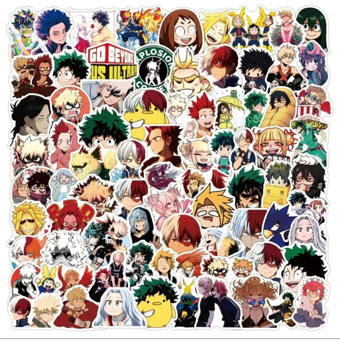 Sticker Pack Anime - My Hero Academia (10, 15 o 20 sticker)