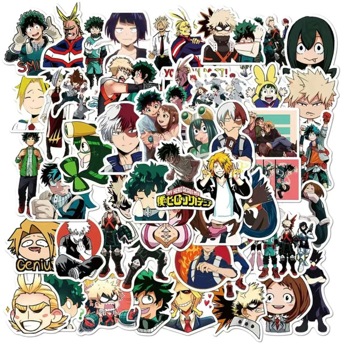Sticker Pack Anime - My Hero Academia (10, 15 o 20 sticker)