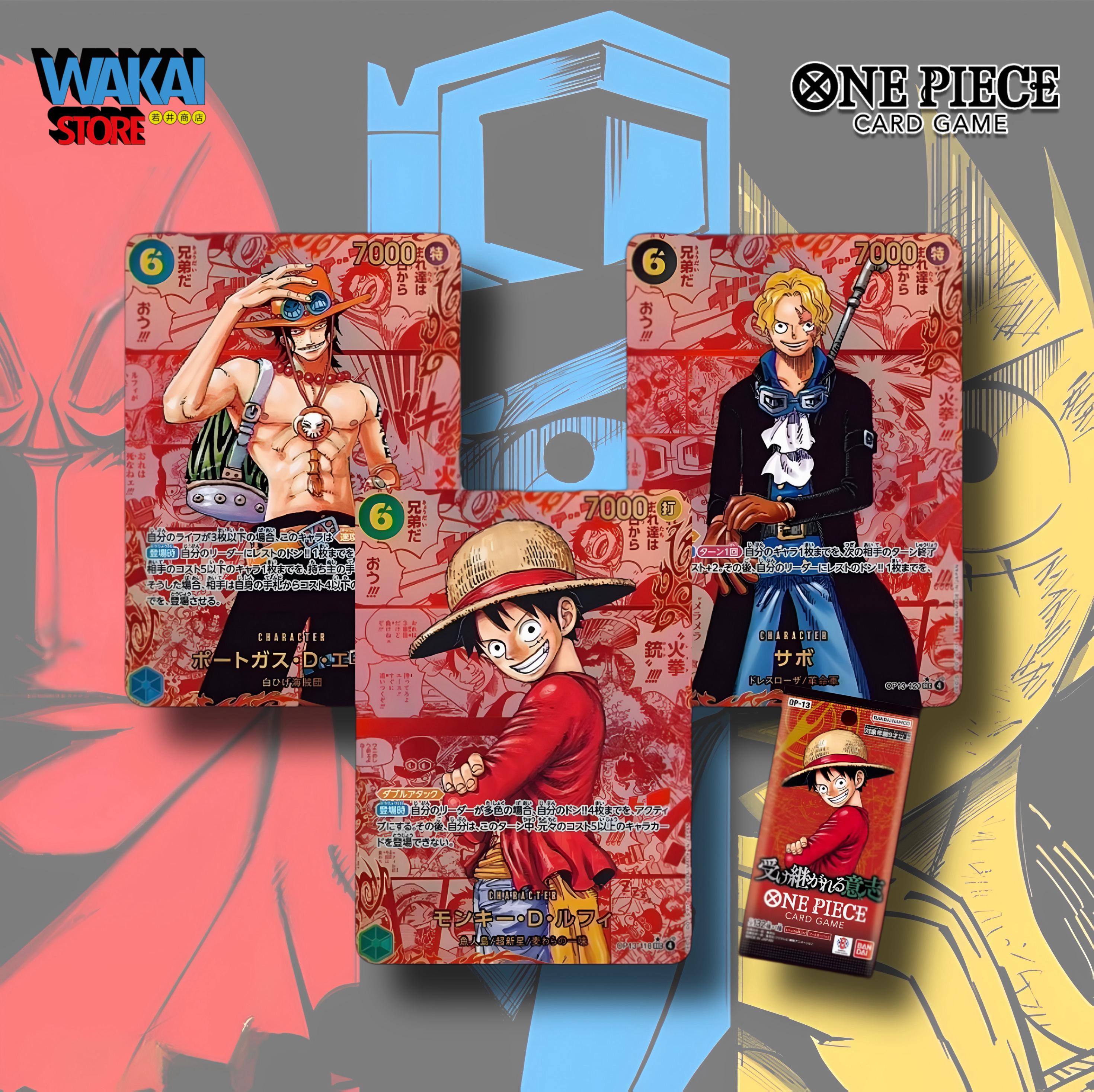 One Piece - Carrying On His Will OP13 - Display da 24 Buste (JAP)
