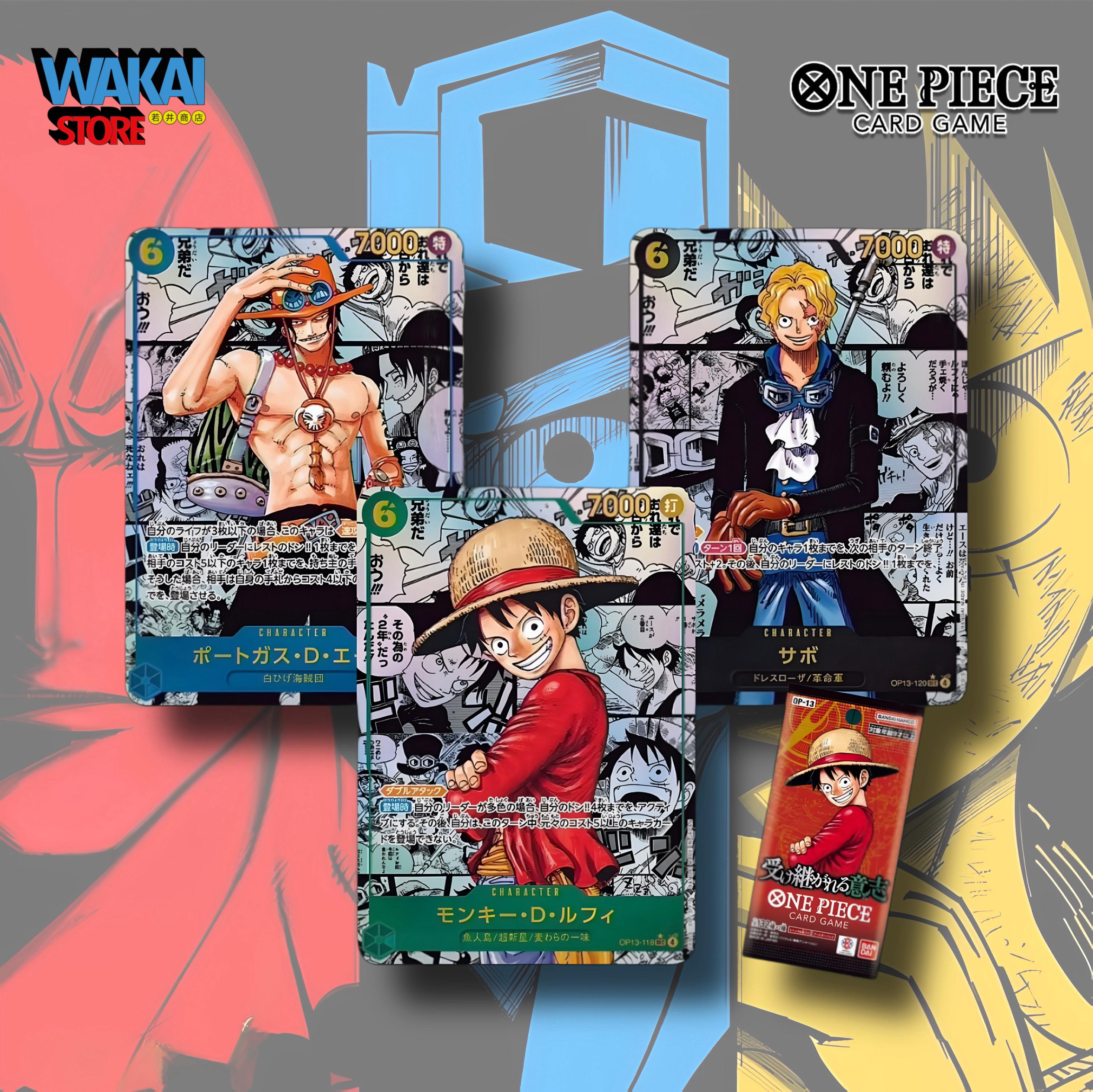 One Piece - Carrying On His Will OP13 - Display da 24 Buste (JAP)