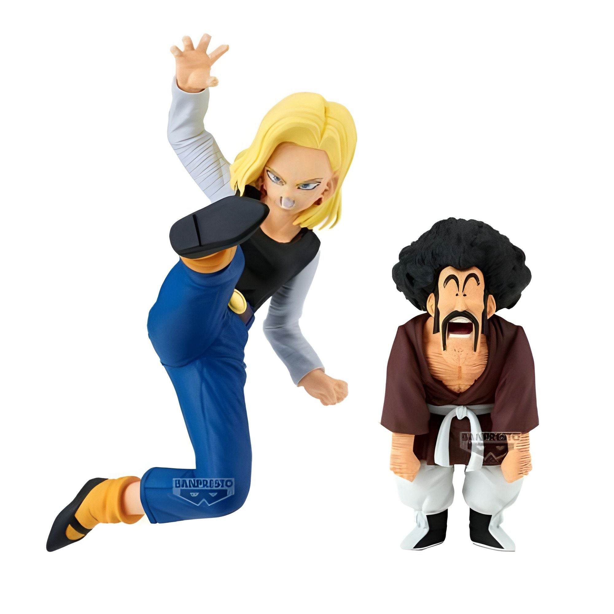 ""PRE-ORDER"" Dragon Ball Z Match Makers: Android 18 & Mr. Satan 11cm