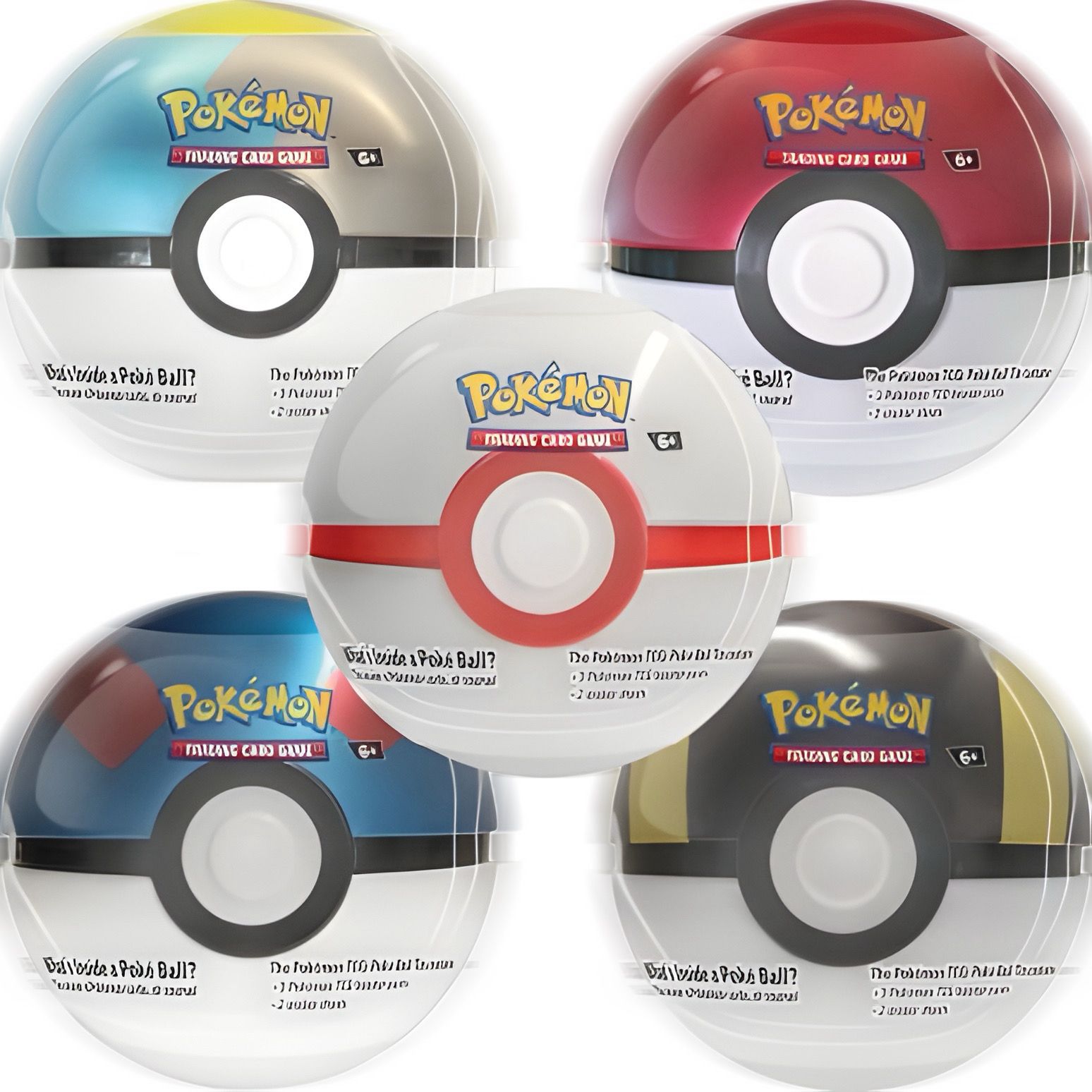 Pokemon Ottobre Poke Ball Tin