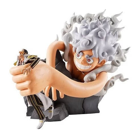""PRE-ORDER"" One Piece: Banpresto - Monkey D Luffy Gear5 Vs Borsalino (Burst Of Energy) (Figure)