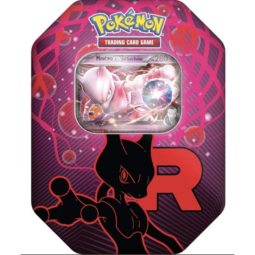 Tin da Collezione Team Rocket: Mewtwo-ex Del Team Rocket (IT)