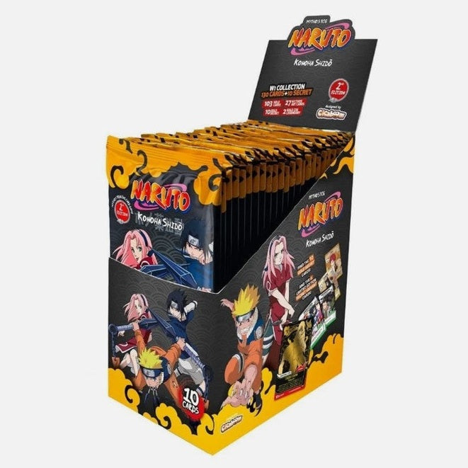 ""PRE-ORDER"" Naruto Mythos – Konoha Shidō Seconda Edizione Display 24 Buste (EN)
