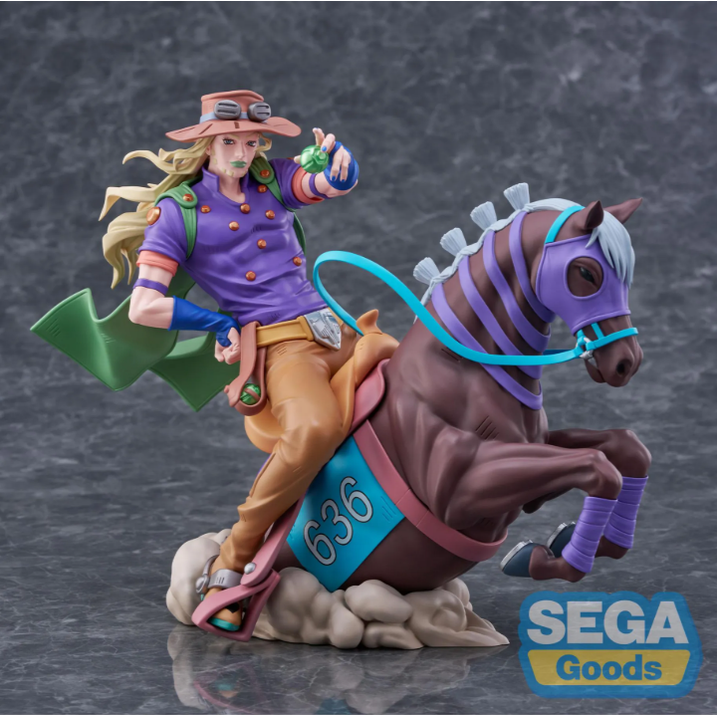 ""PRE-ORDER"" Steel Ball Run Jojo Bizarre Adventure Gyro Zeppeli Xross Link Max Fig