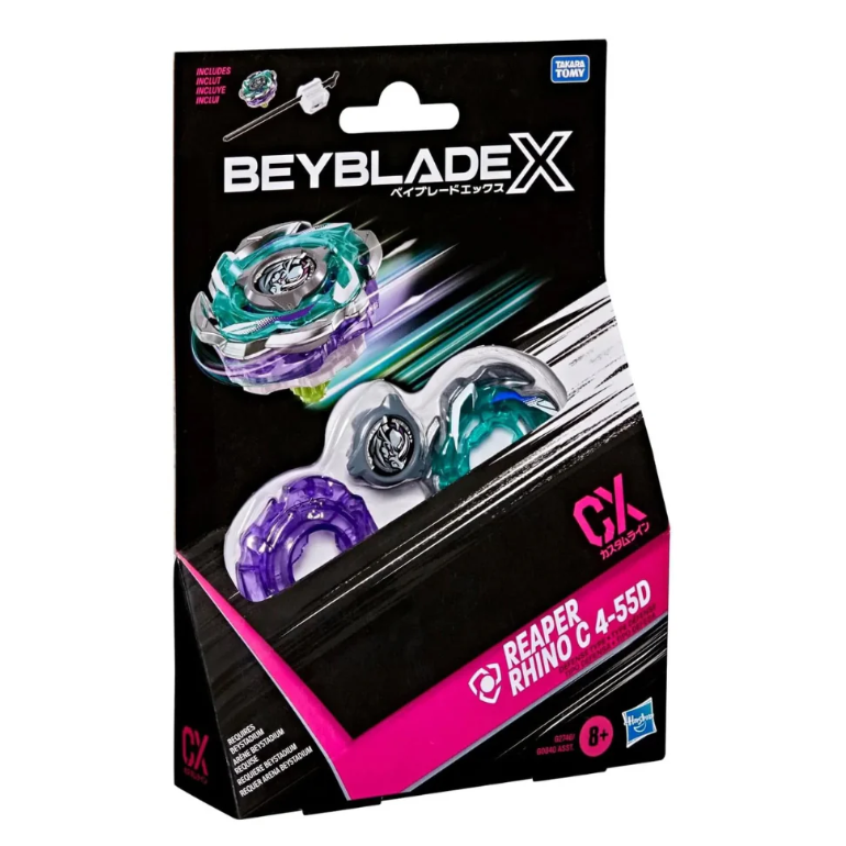 Beyblade X Reaper Rhino C 4-55D CX Starter Pack