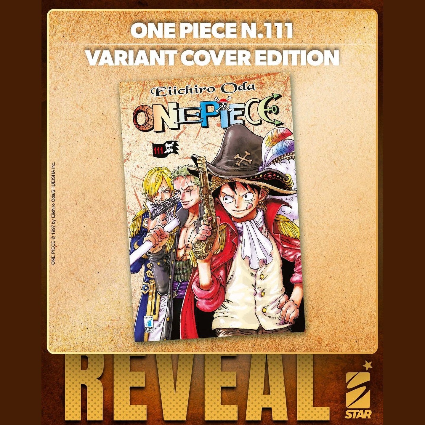 One Piece 111 Variant Cover Edition ITA