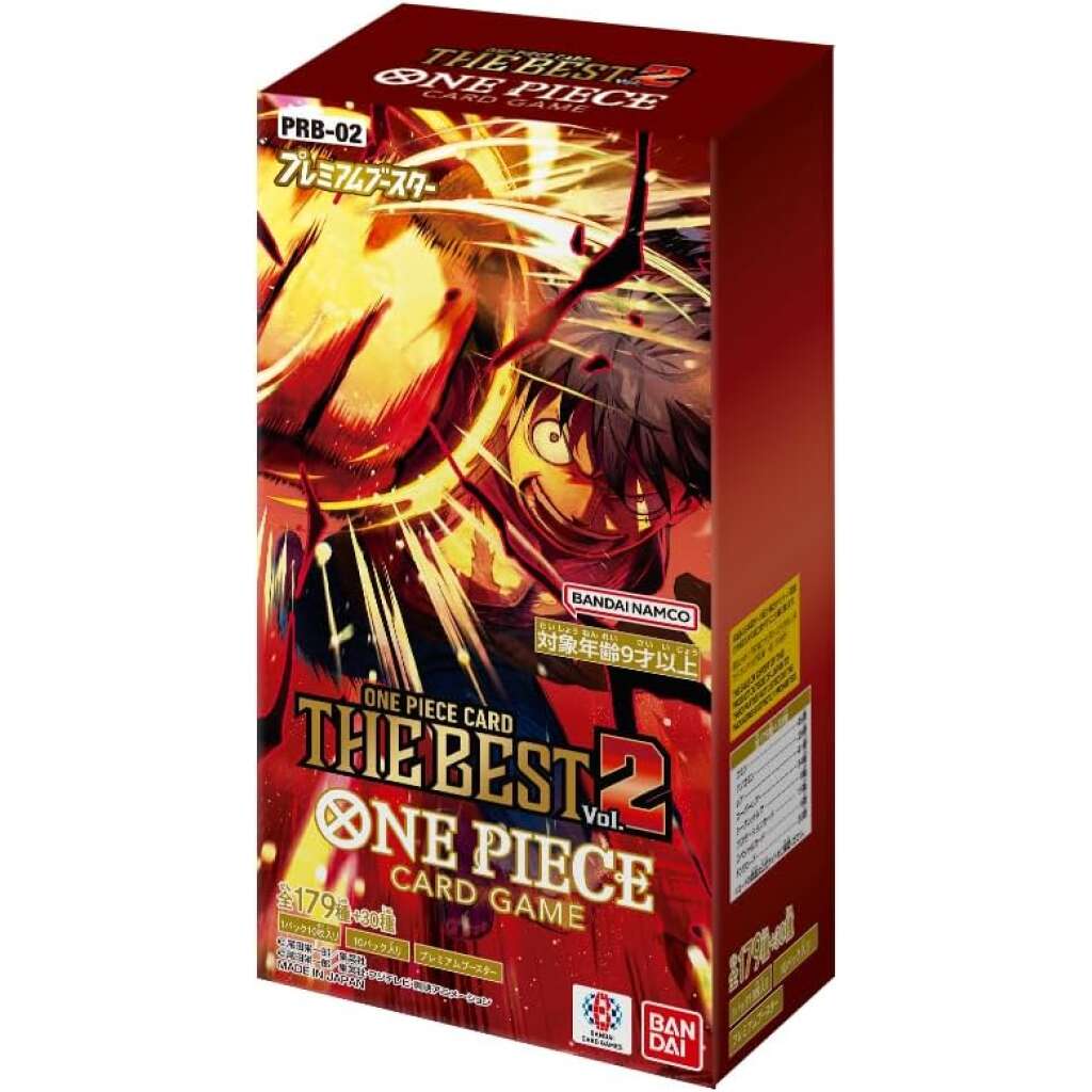 PRB-02 ONE PIECE CARD THE BEST vol.2 Booster Box Jap