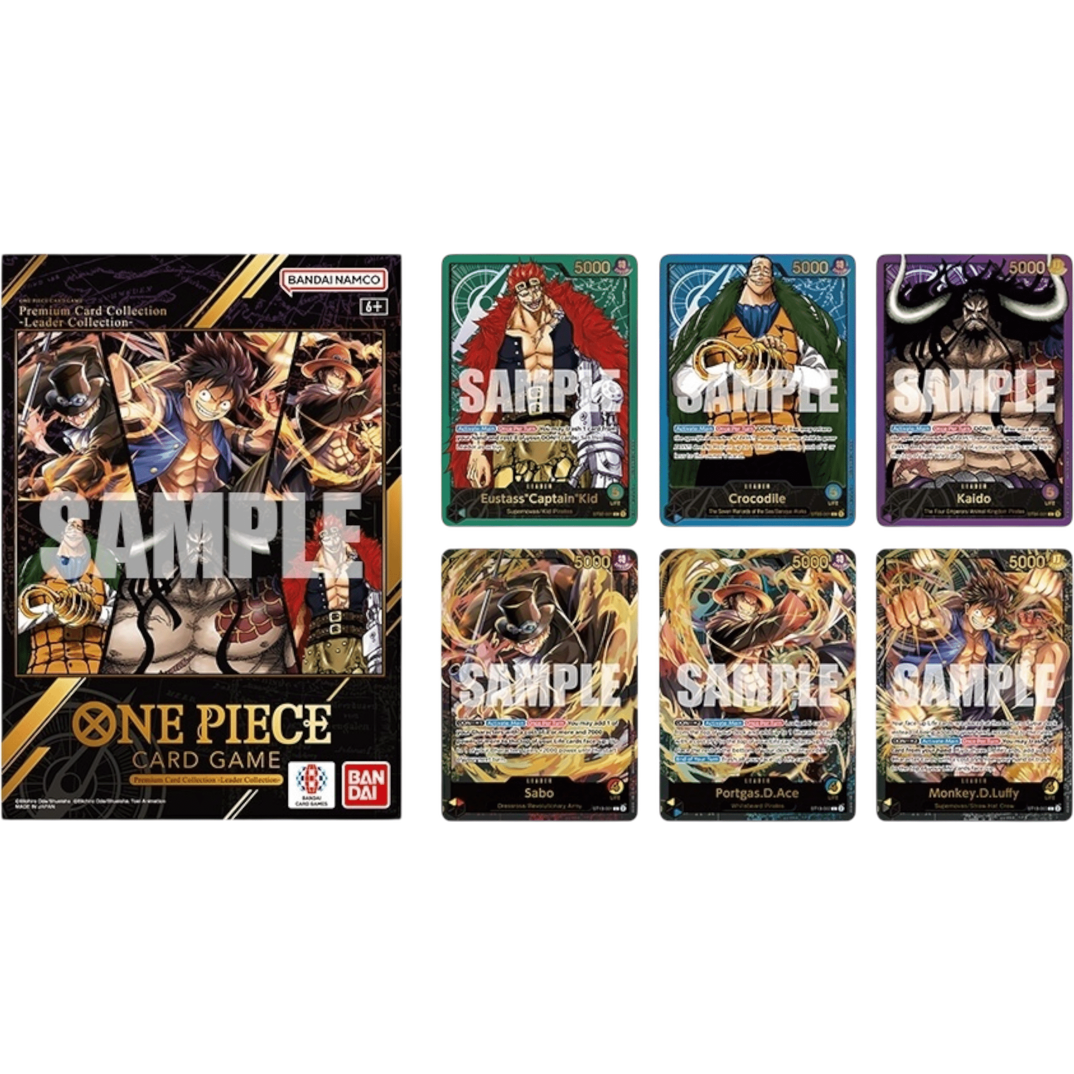 Sezione JP OP – Premium card collection leader