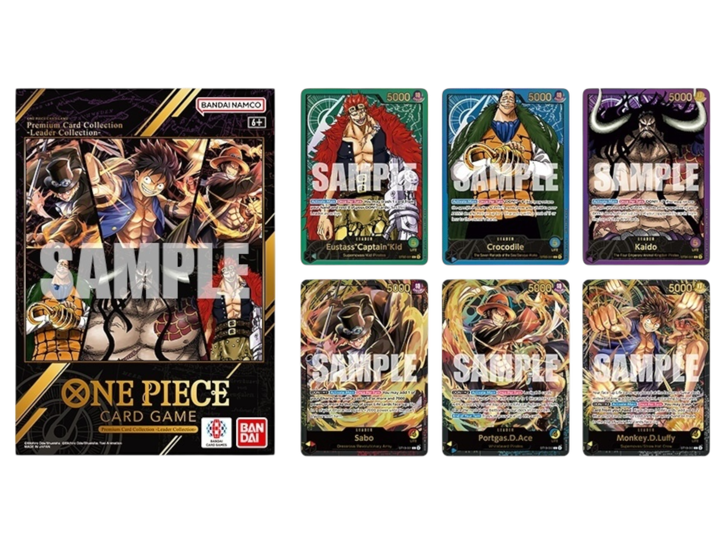 Sezione JP OP – Premium card collection leader