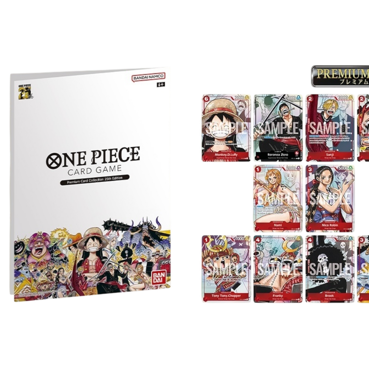 Sezione JP OP – Premium card collection 25th anniversary
