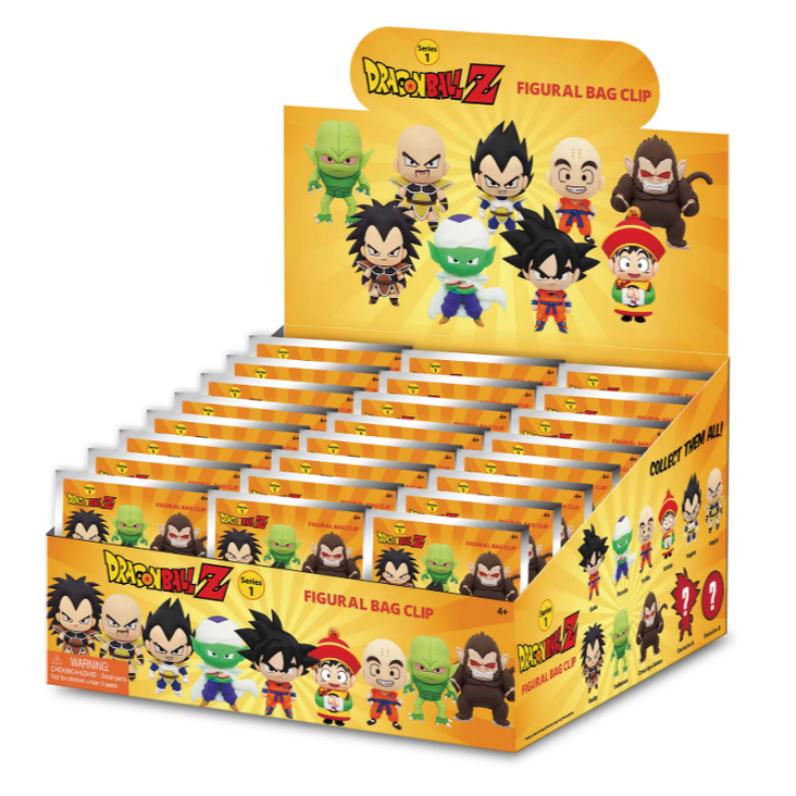 Dragon Ball Z Bag Clip Blind Box Display 7 cm