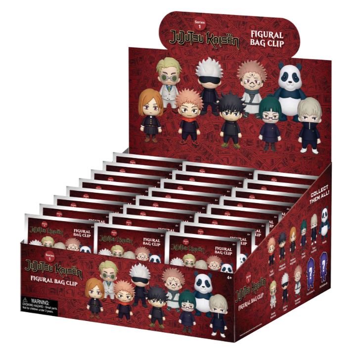 Jujutsu Kaisen Bag Clip Blind Box Display 7 cm
