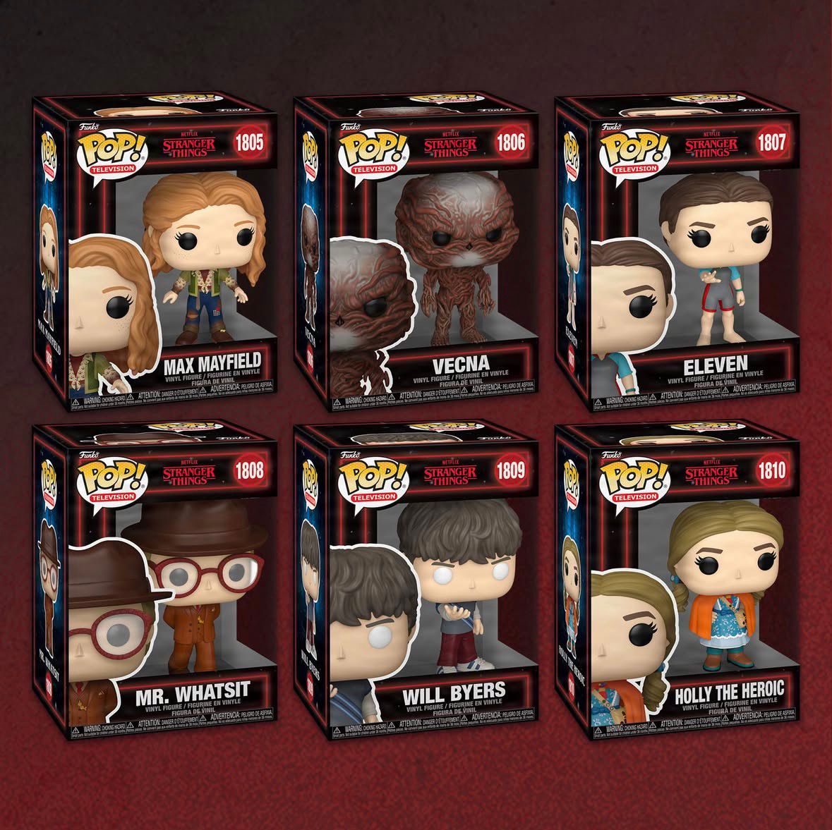 “”PRE-ORDER”” Funko POP! Stranger Things: Season 5 BUNDLE