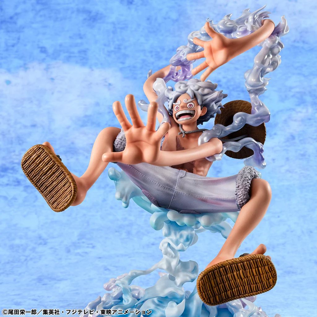 ""PRE-ORDER"" One Piece Monkey D Luffy Gear Fifth Evolutionary History Pop Statue