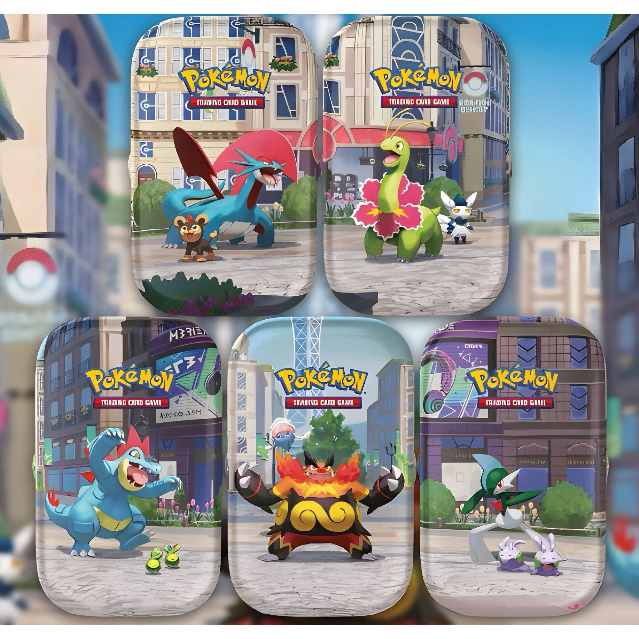 ""PRE-ORDER"" Pokemon Mini Tin da Collezione Luminopoli